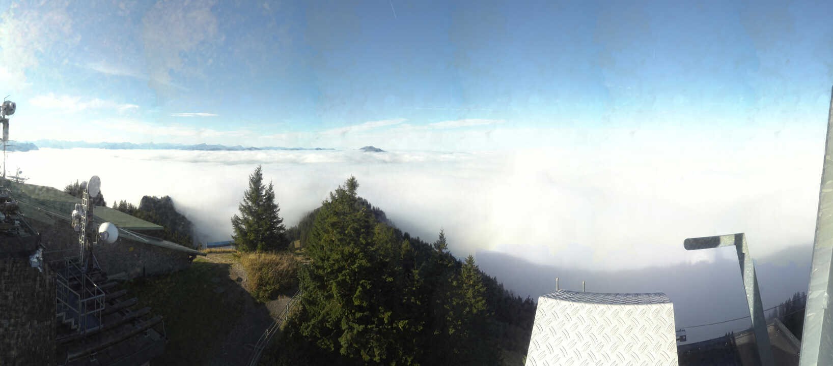Archiv Foto Webcam Grünten - Ausblick auf Sonthofen und Immenstadt