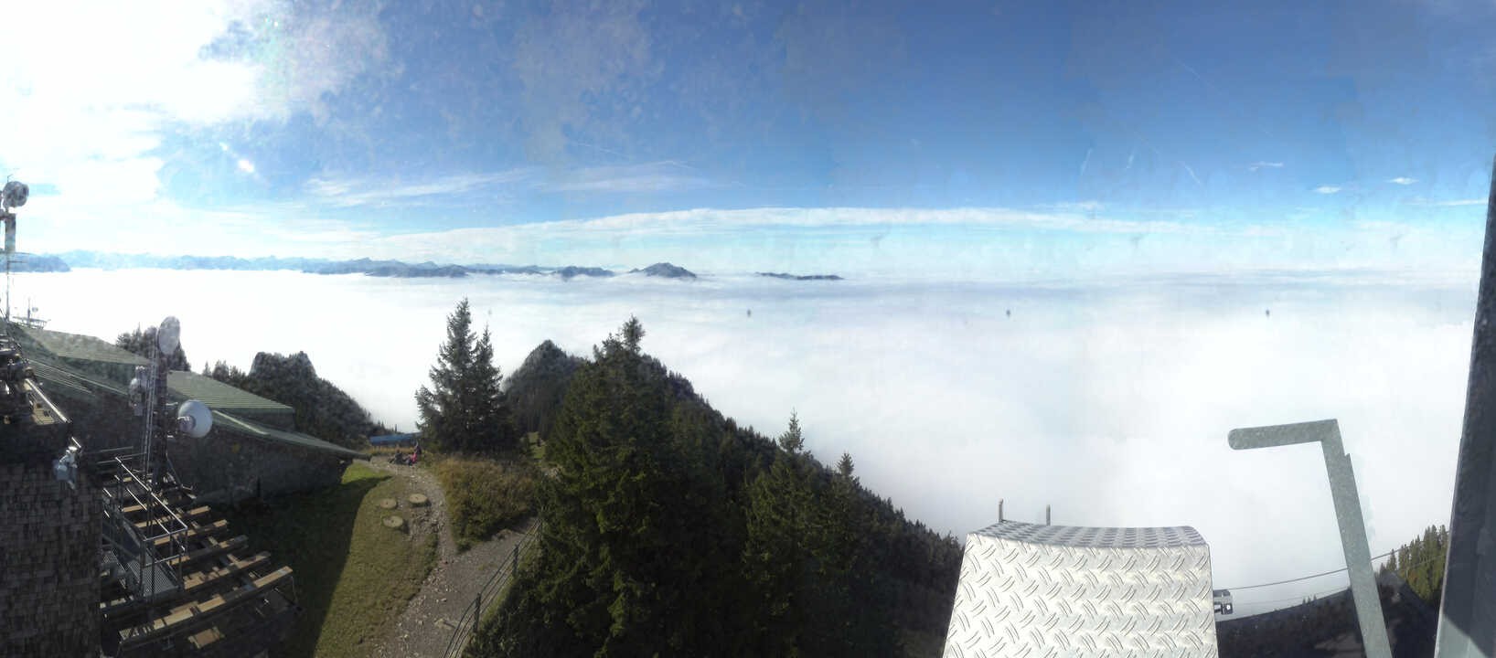 Archiv Foto Webcam Grünten - Ausblick auf Sonthofen und Immenstadt