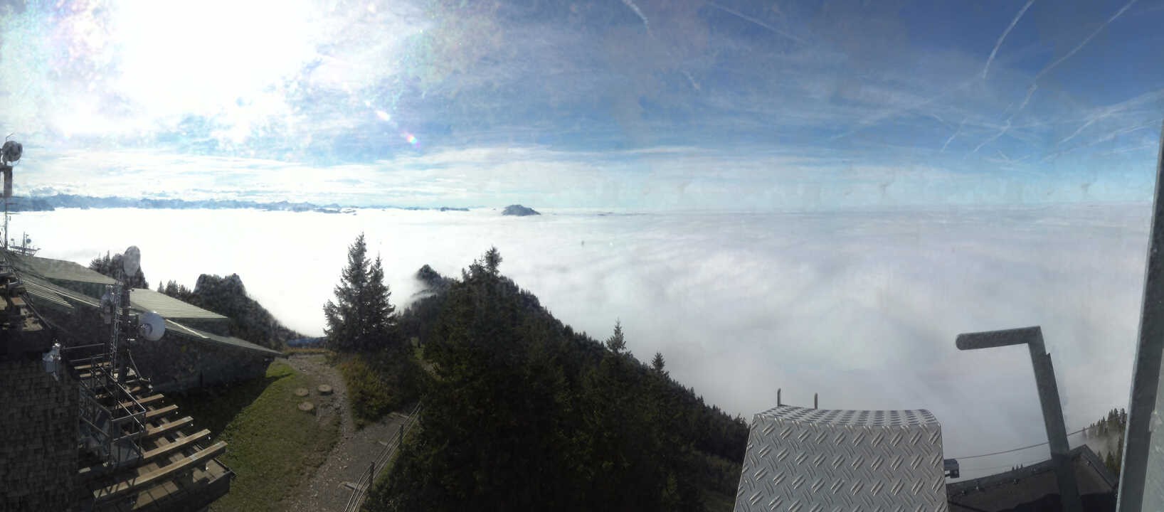 Archiv Foto Webcam Grünten - Ausblick auf Sonthofen und Immenstadt