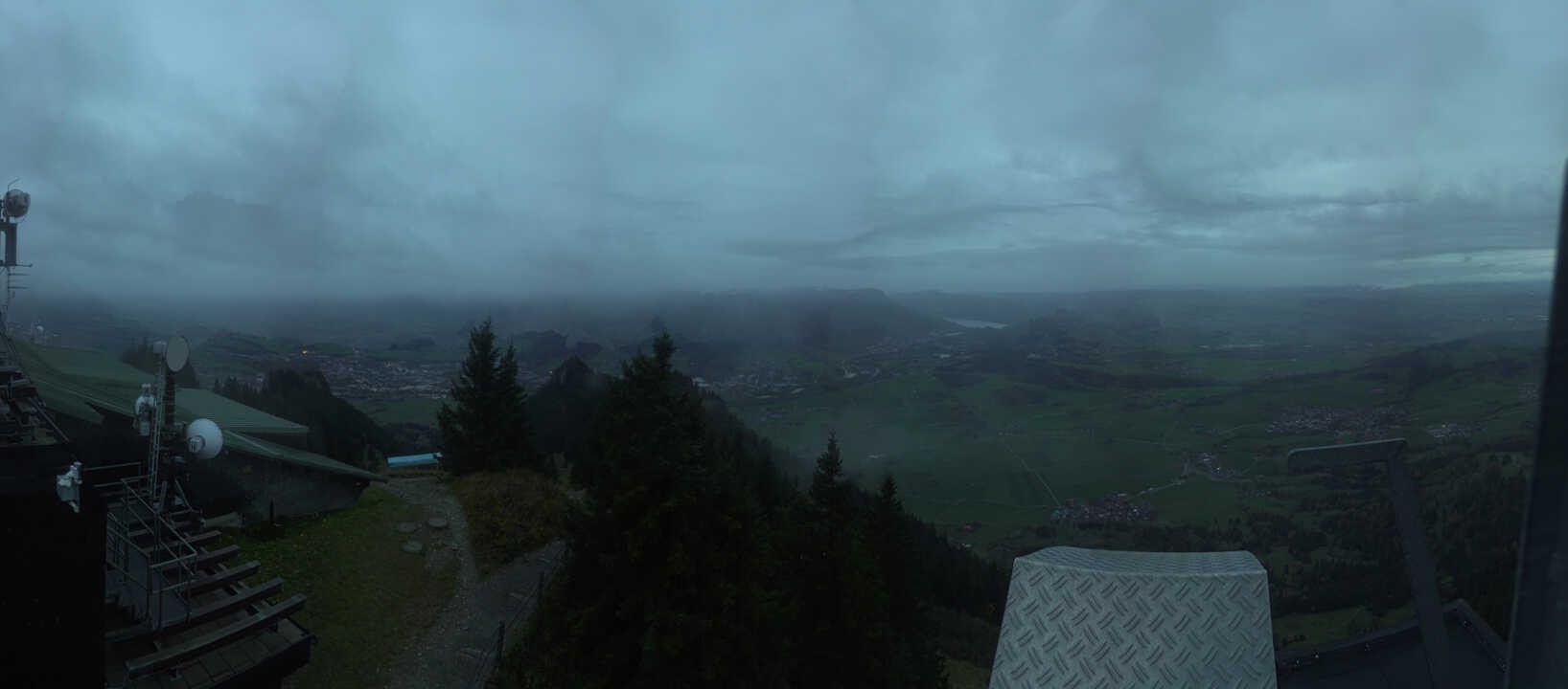 Archiv Foto Webcam Grünten - Ausblick auf Sonthofen und Immenstadt