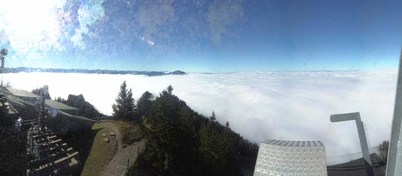 Archiv Foto Webcam Grünten - Ausblick auf Sonthofen und Immenstadt