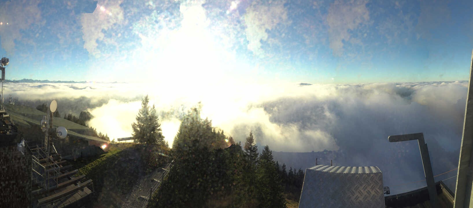 Archiv Foto Webcam Grünten - Ausblick auf Sonthofen und Immenstadt