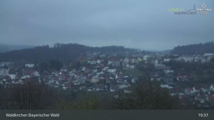 Archived image Webcam Waldkirchen in the Bavarian Forest