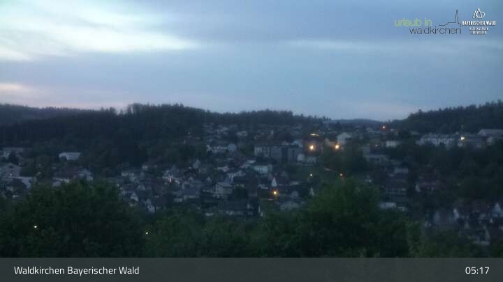 Archived image Webcam Waldkirchen in the Bavarian Forest