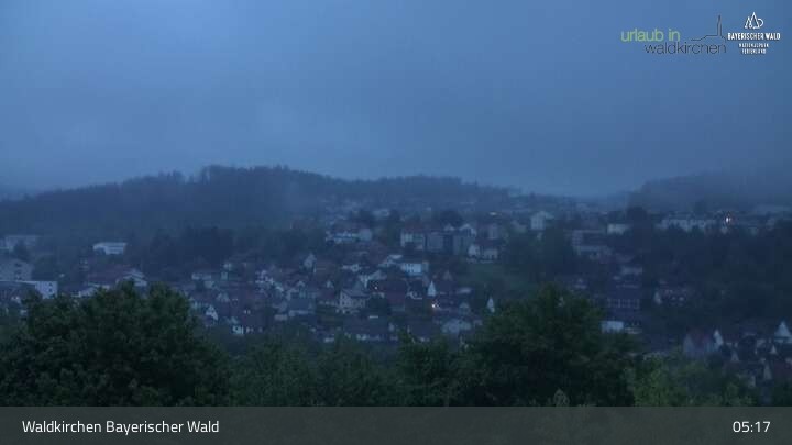 Archived image Webcam Waldkirchen in the Bavarian Forest