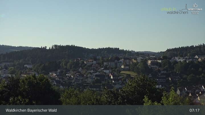 Archived image Webcam Waldkirchen in the Bavarian Forest