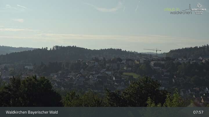 Archived image Webcam Waldkirchen in the Bavarian Forest