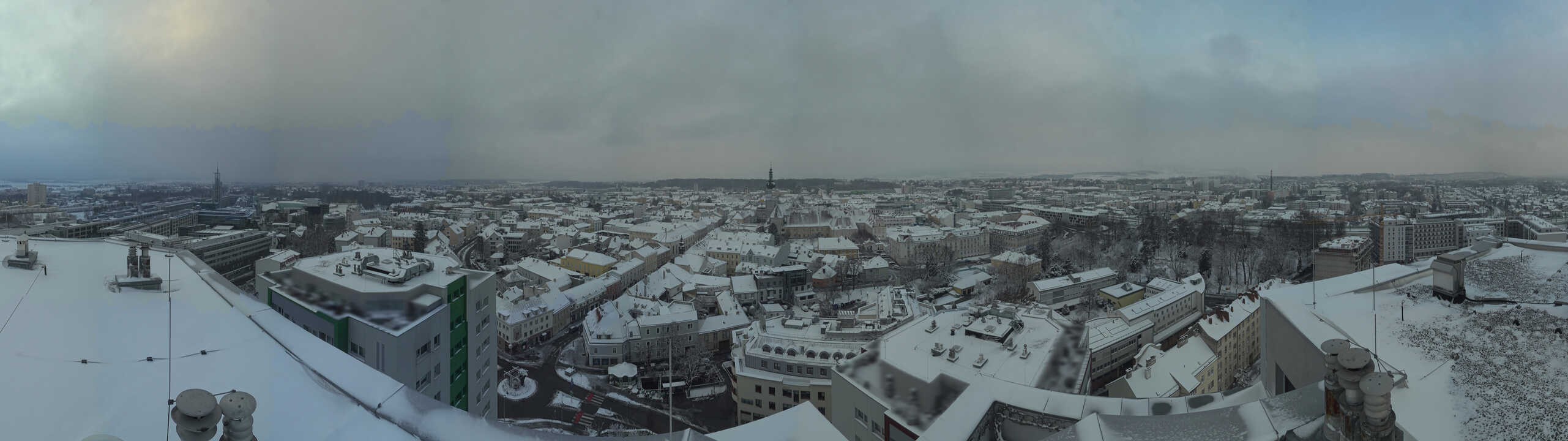 Archiv Foto Webcam St. Pölten - Blick über die Stadt
