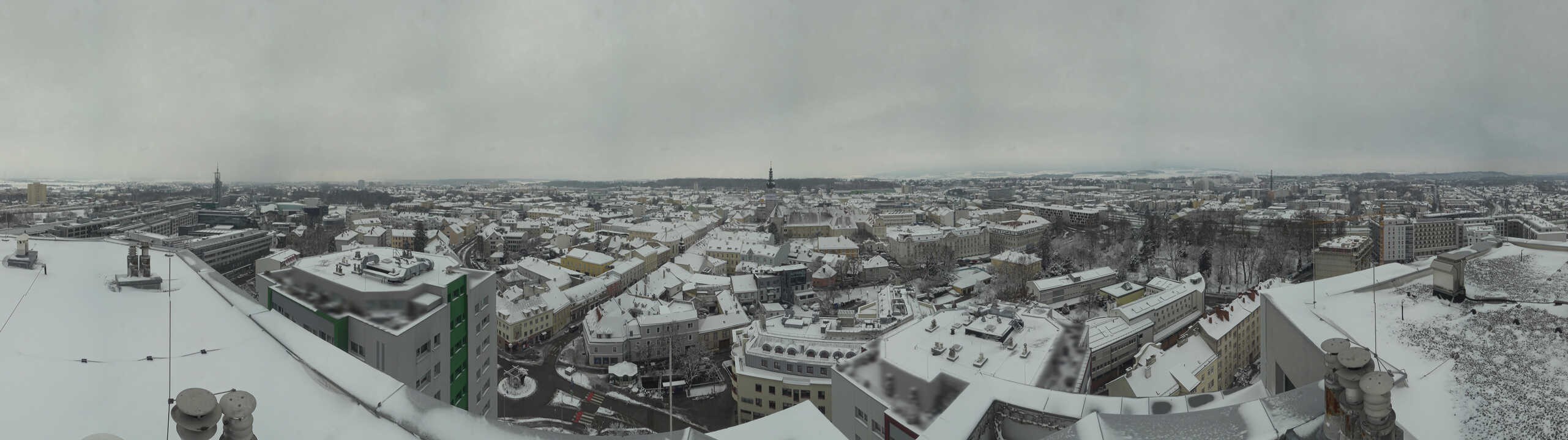 Archiv Foto Webcam St. Pölten - Blick über die Stadt