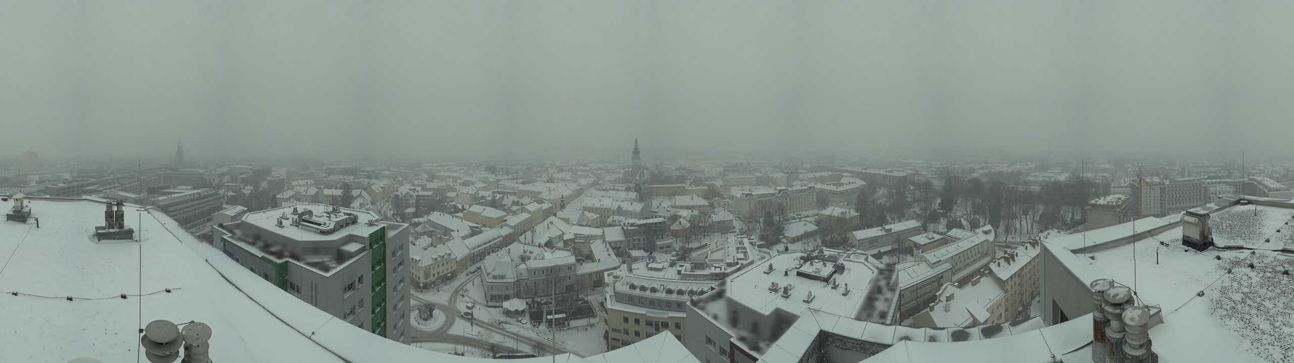 Archiv Foto Webcam St. Pölten - Blick über die Stadt