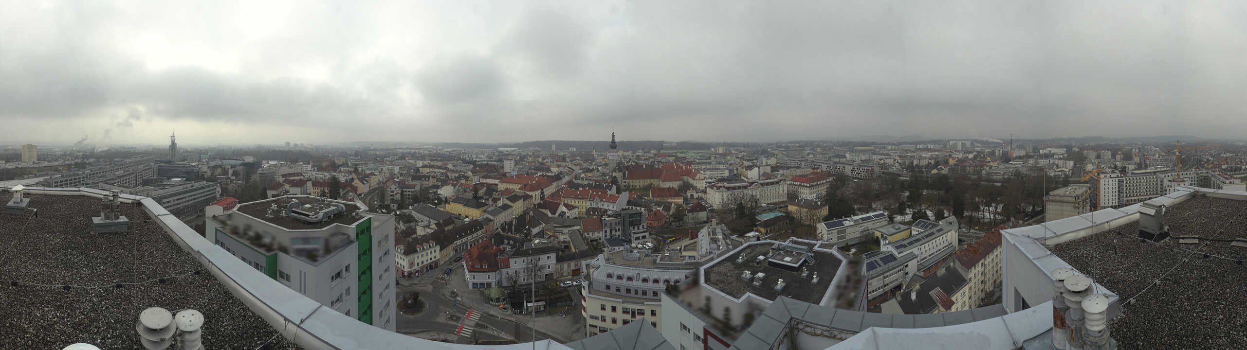 Archiv Foto Webcam St. Pölten - Blick über die Stadt