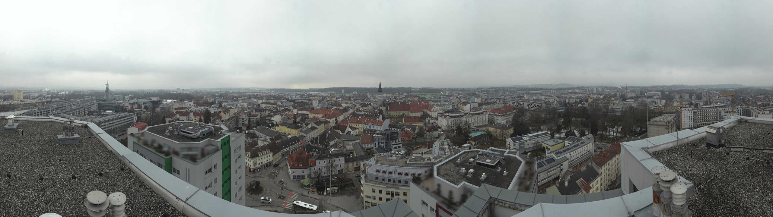 Archiv Foto Webcam St. Pölten - Blick über die Stadt