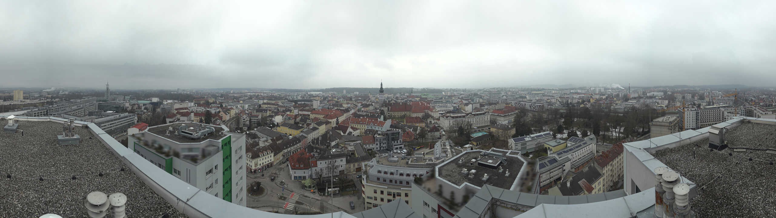 Archiv Foto Webcam St. Pölten - Blick über die Stadt