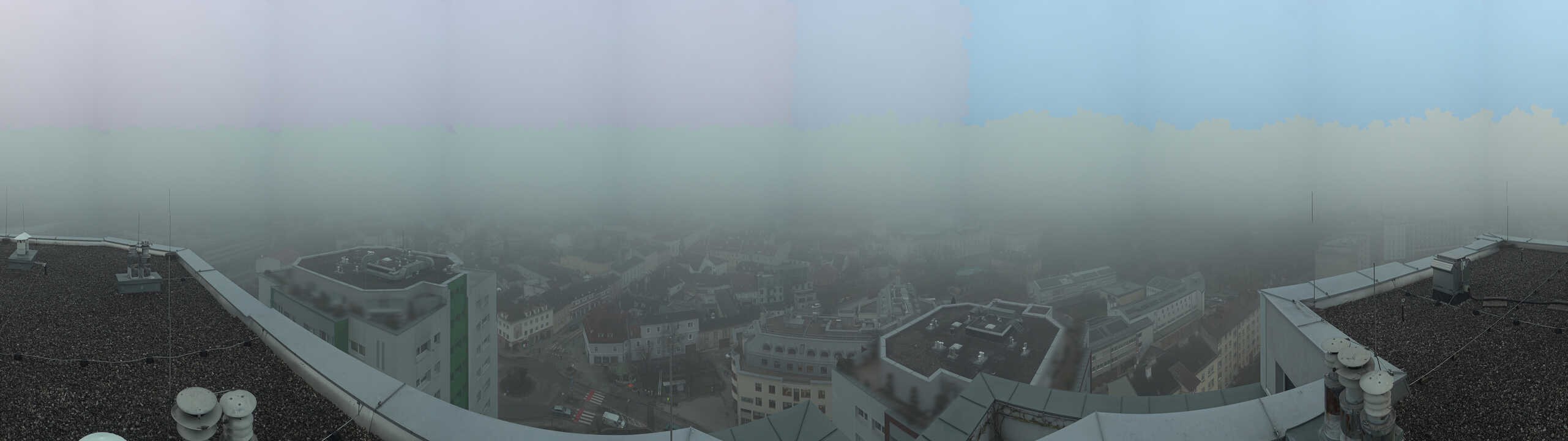 Archiv Foto Webcam St. Pölten - Blick über die Stadt