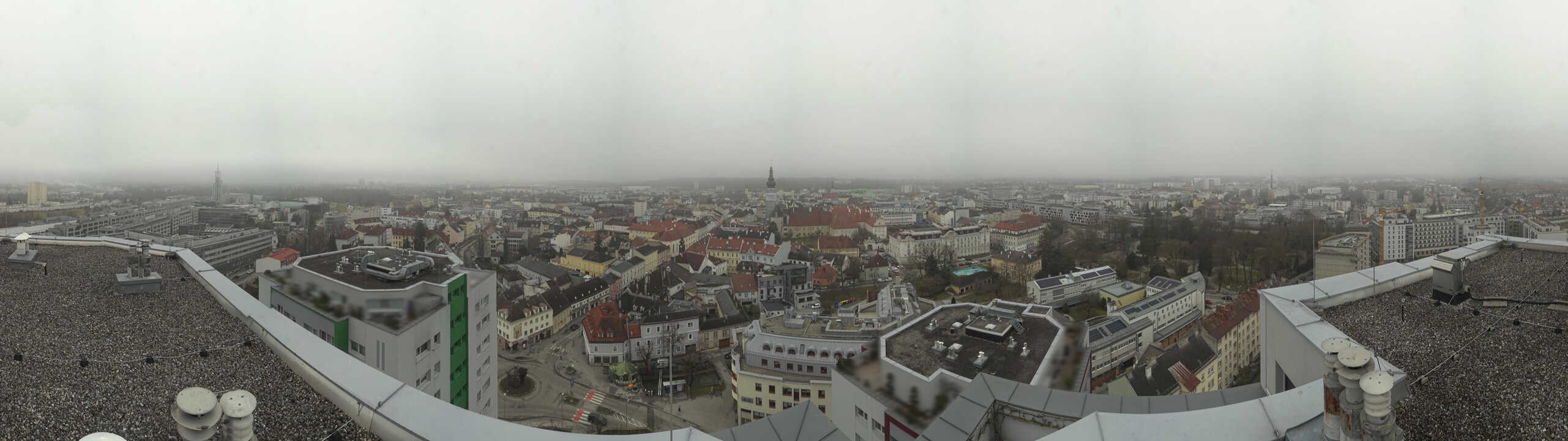 Archiv Foto Webcam St. Pölten - Blick über die Stadt
