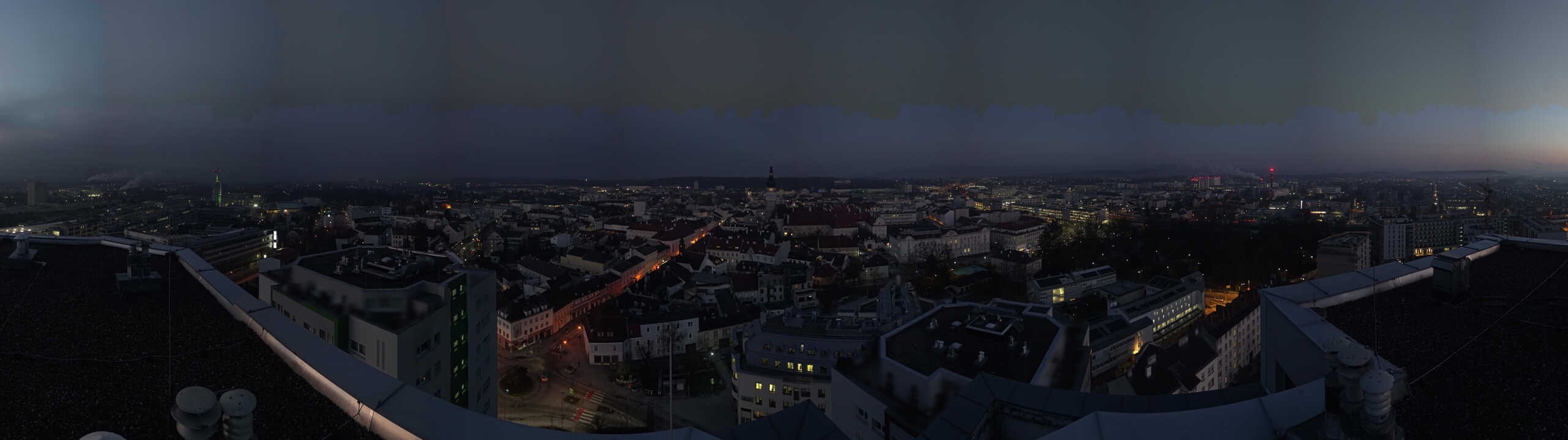 Archived image Webcam St. Pölten - View over the city