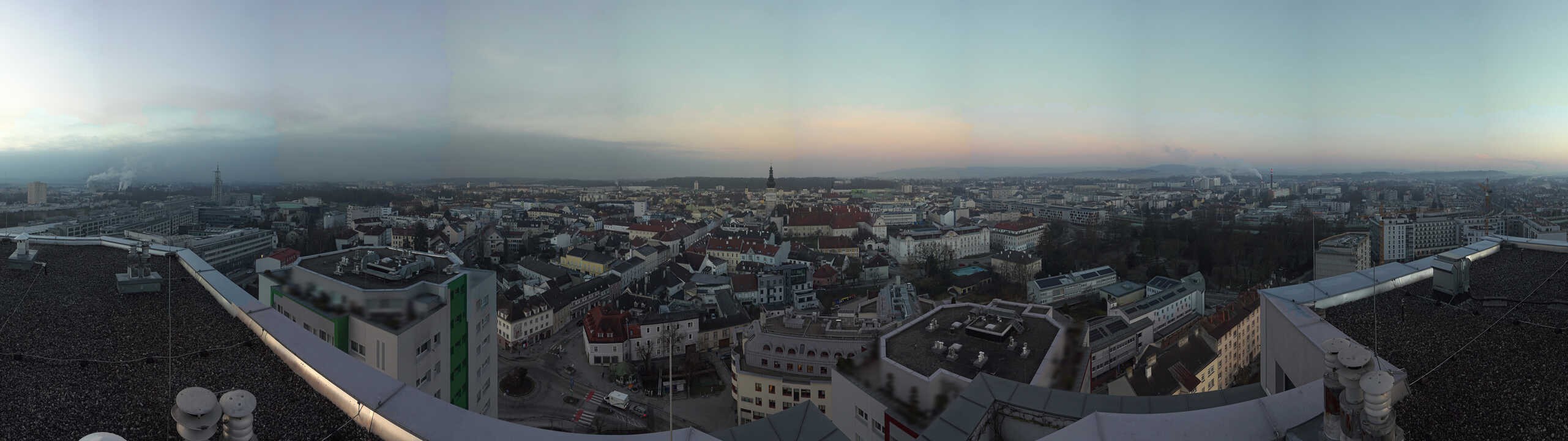 Archived image Webcam St. Pölten - View over the city