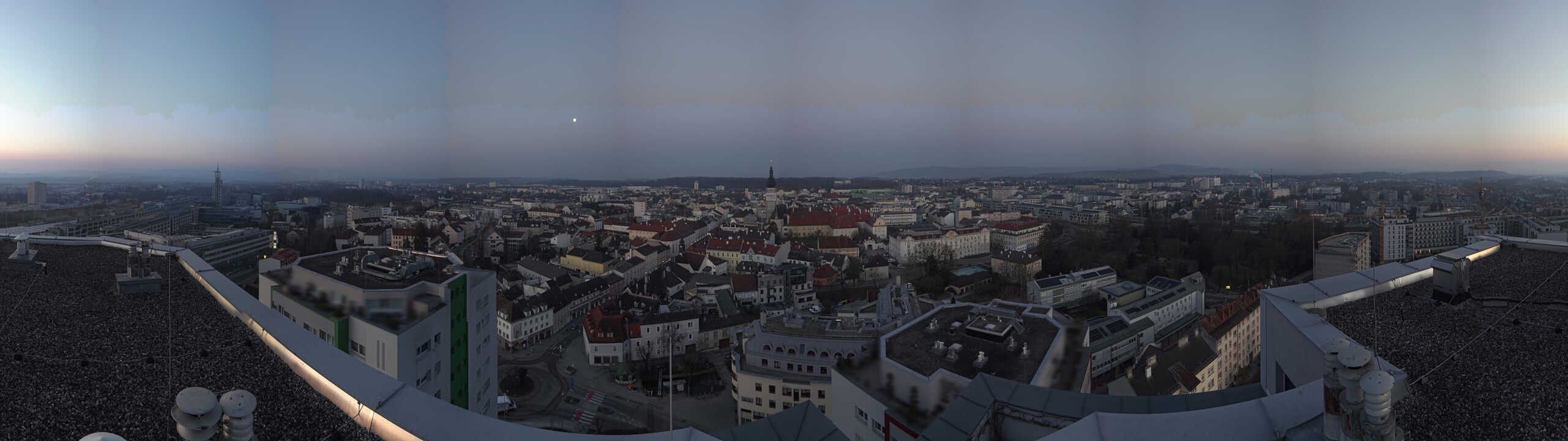 Archiv Foto Webcam St. Pölten - Blick über die Stadt