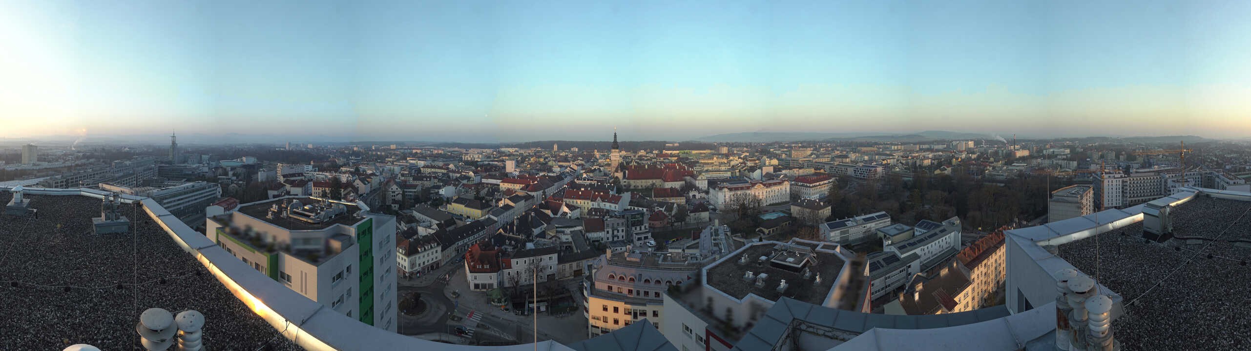 Archiv Foto Webcam St. Pölten - Blick über die Stadt