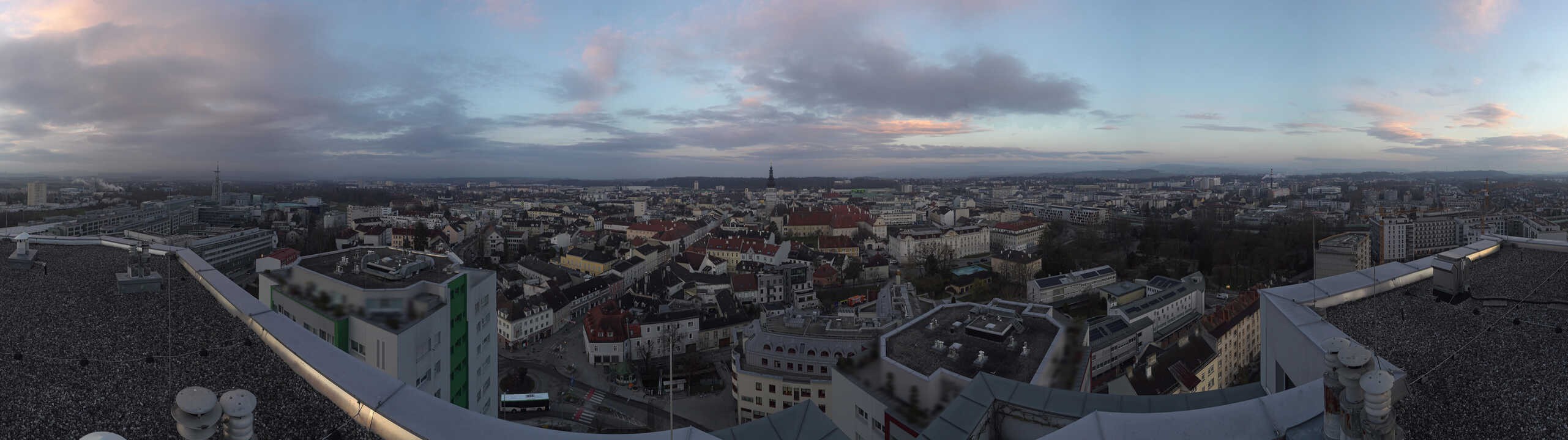 Archiv Foto Webcam St. Pölten - Blick über die Stadt