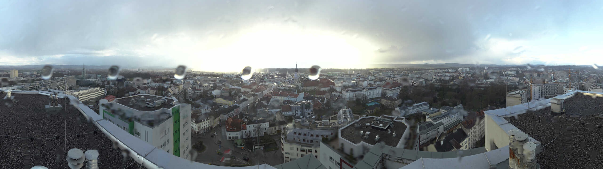 Archiv Foto Webcam St. Pölten - Blick über die Stadt