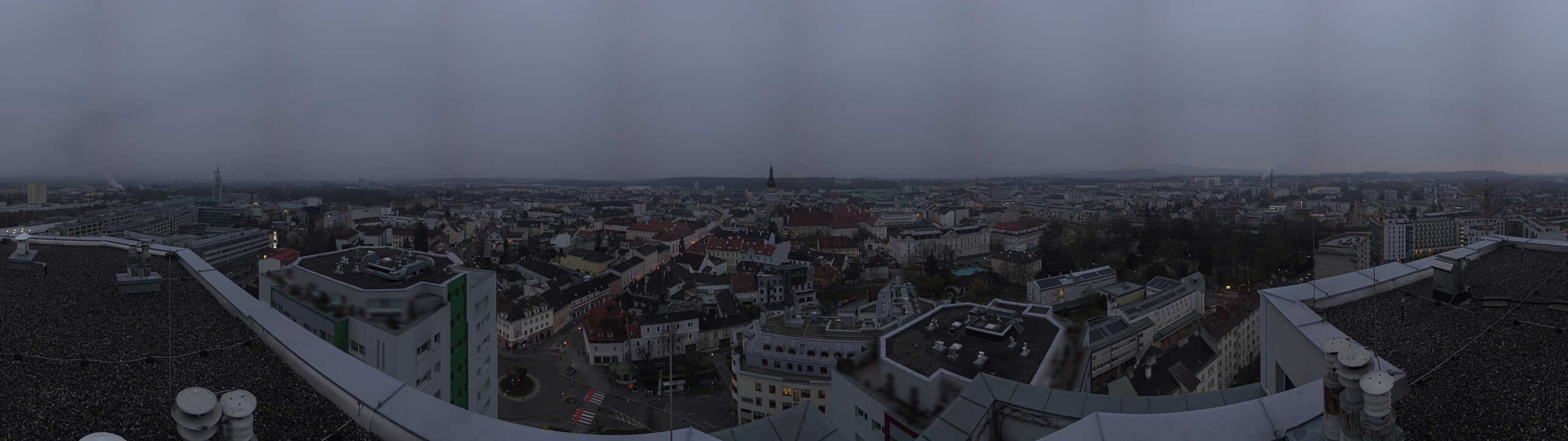 Archiv Foto Webcam St. Pölten - Blick über die Stadt