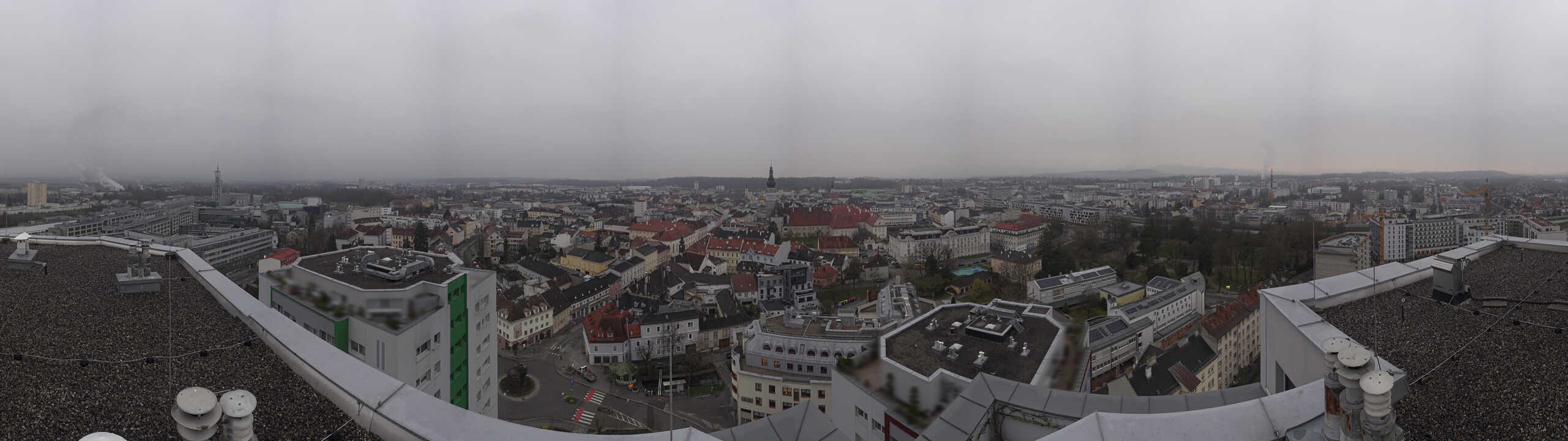 Archiv Foto Webcam St. Pölten - Blick über die Stadt