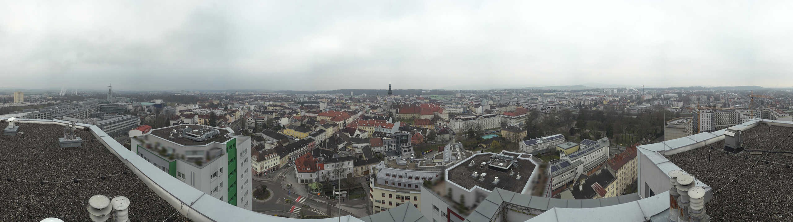 Archiv Foto Webcam St. Pölten - Blick über die Stadt