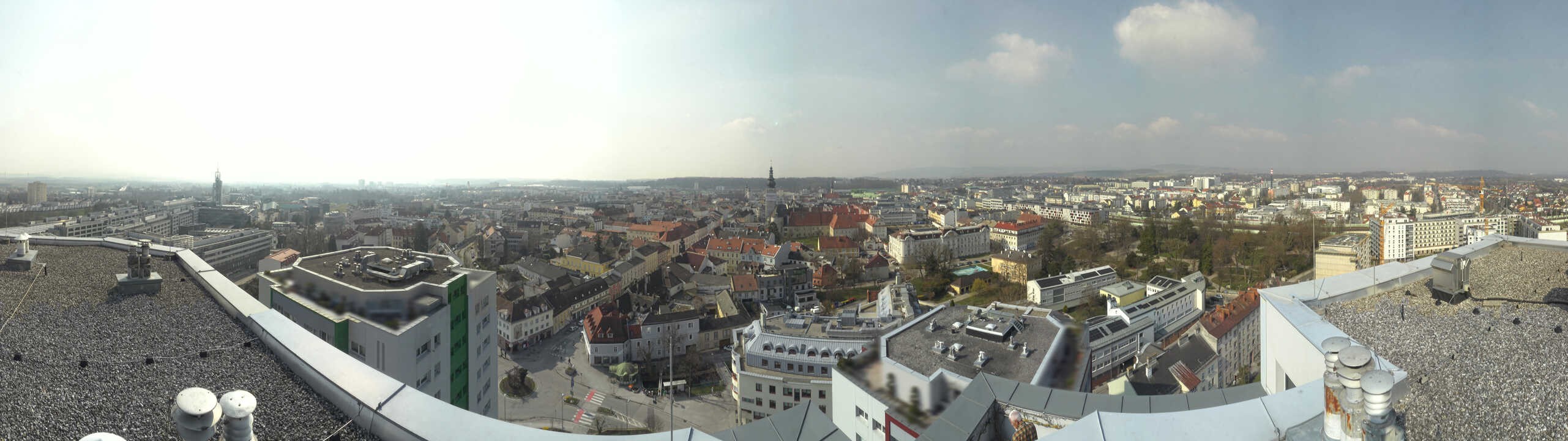 Archiv Foto Webcam St. Pölten - Blick über die Stadt