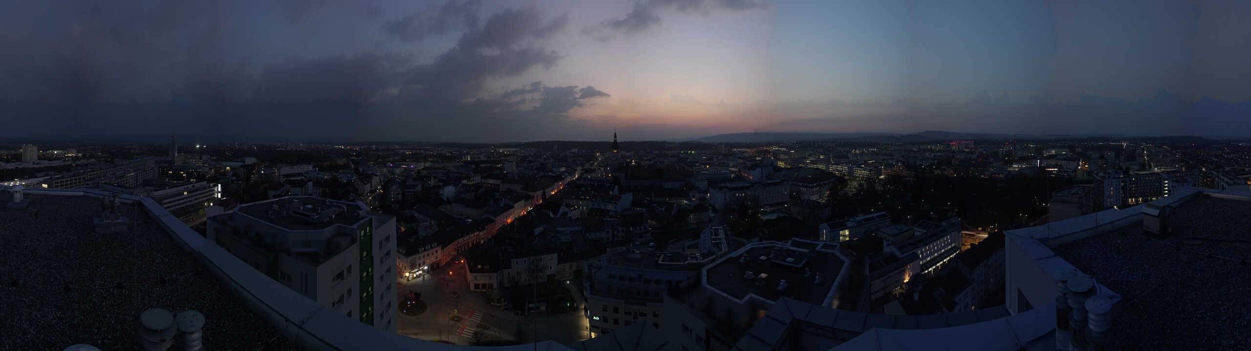 Archiv Foto Webcam St. Pölten - Blick über die Stadt