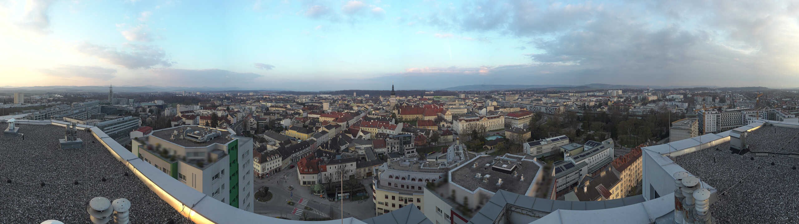 Archived image Webcam St. Pölten - View over the city