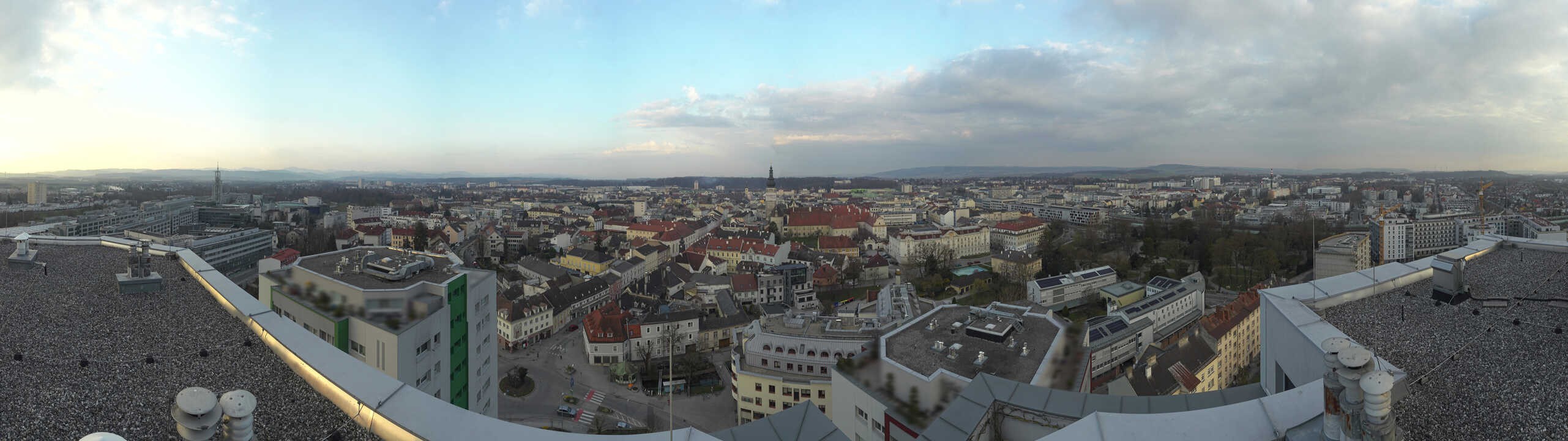 Archived image Webcam St. Pölten - View over the city