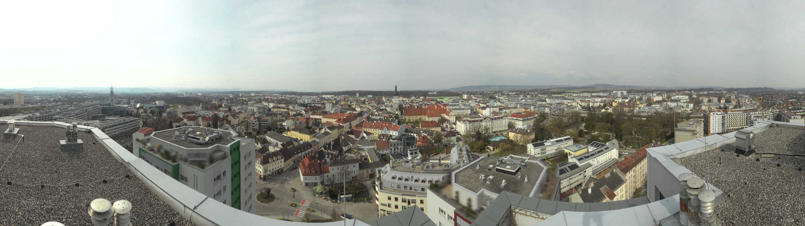 Archived image Webcam St. Pölten - View over the city