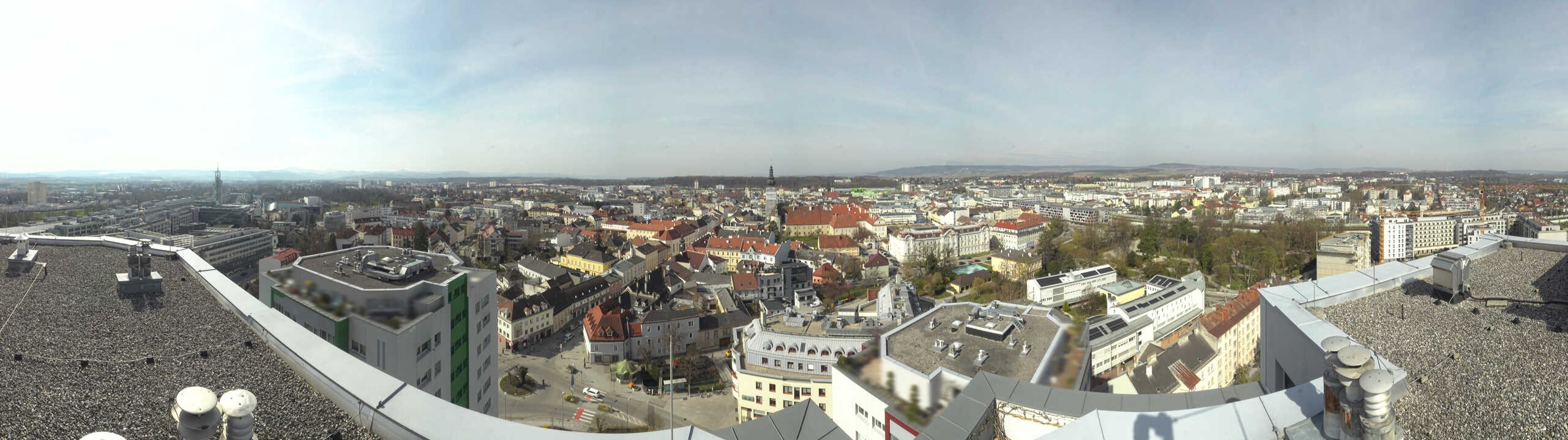 Archiv Foto Webcam St. Pölten - Blick über die Stadt
