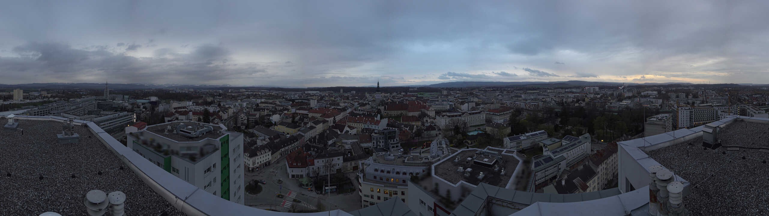 Archiv Foto Webcam St. Pölten - Blick über die Stadt