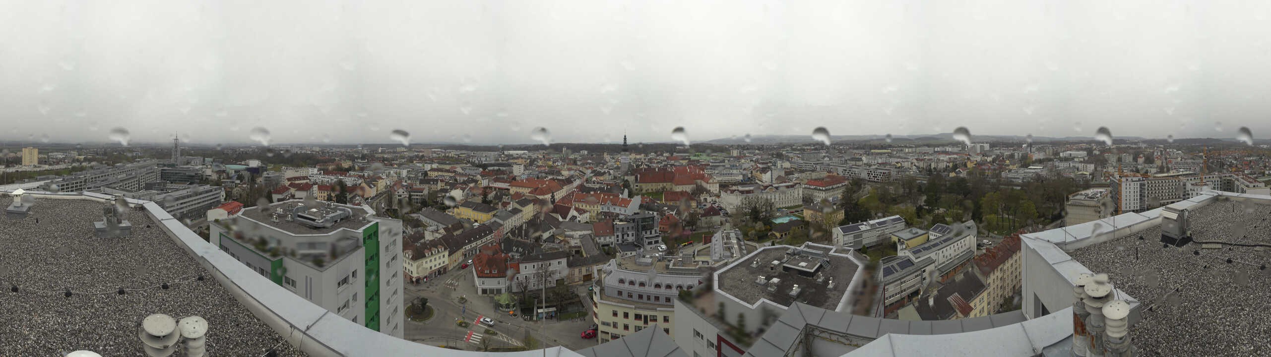 Archiv Foto Webcam St. Pölten - Blick über die Stadt