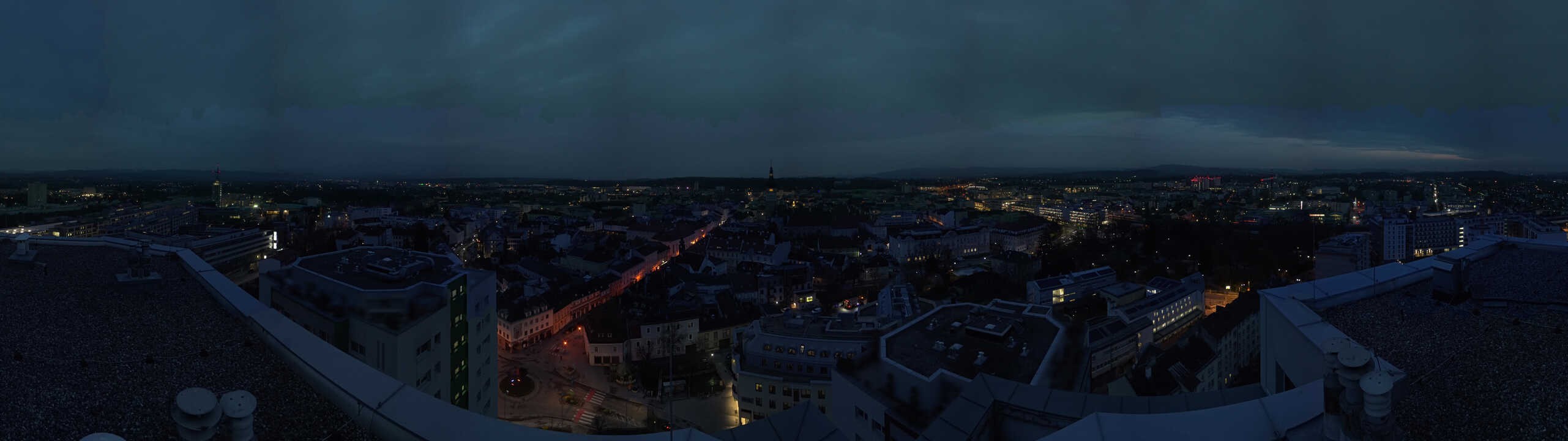 Archiv Foto Webcam St. Pölten - Blick über die Stadt