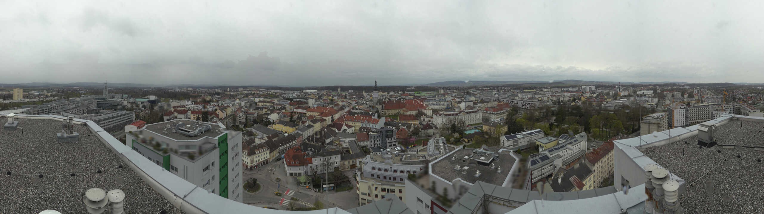 Archiv Foto Webcam St. Pölten - Blick über die Stadt
