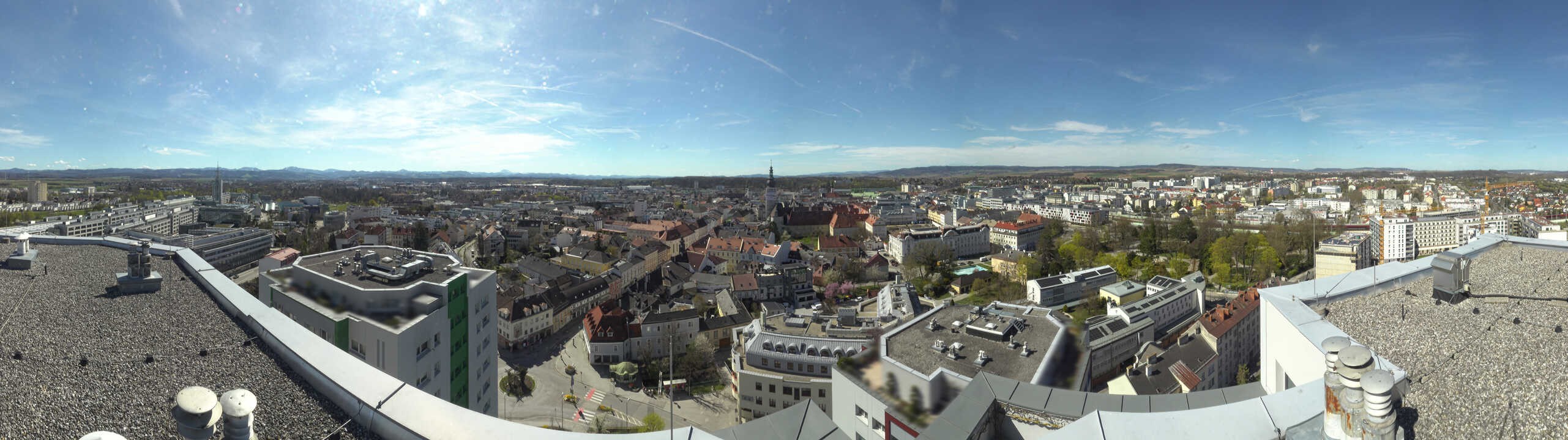 Archived image Webcam St. Pölten - View over the city