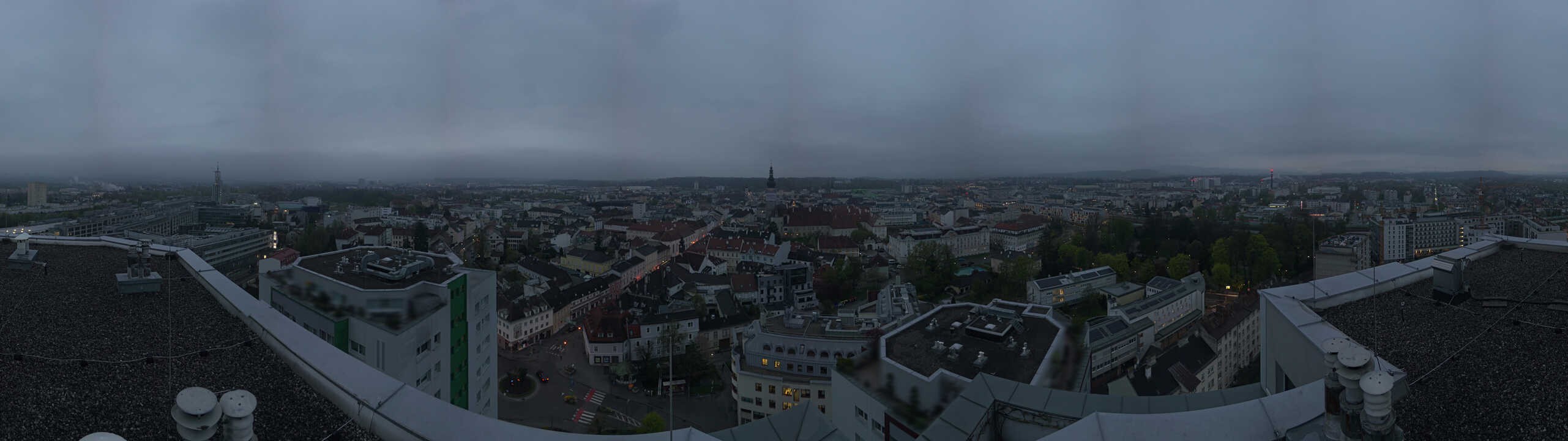 Archived image Webcam St. Pölten - View over the city