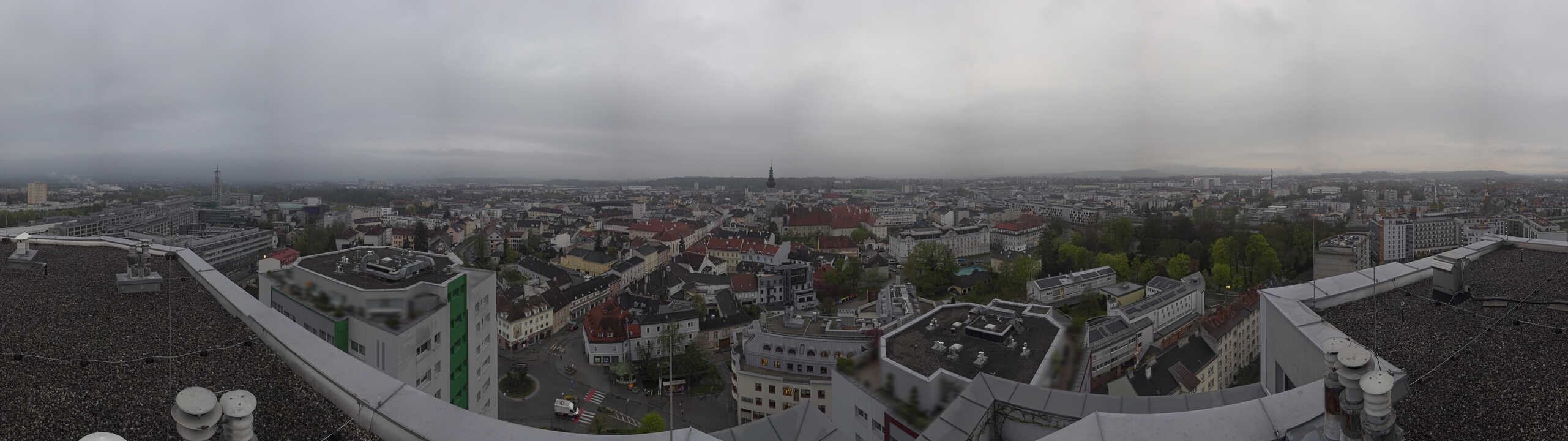 Archived image Webcam St. Pölten - View over the city