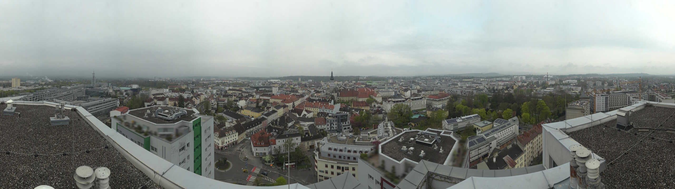 Archived image Webcam St. Pölten - View over the city