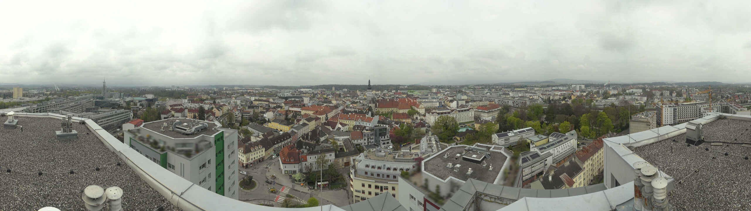 Archived image Webcam St. Pölten - View over the city