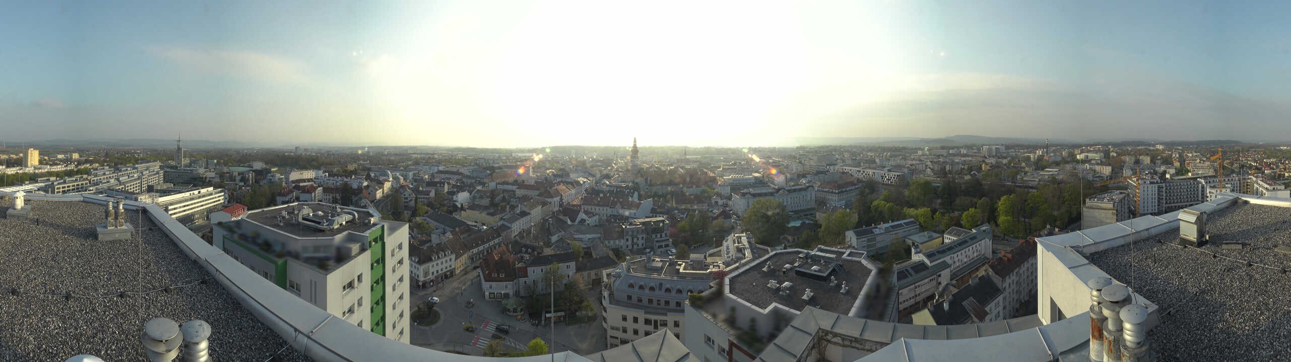 Archived image Webcam St. Pölten - View over the city