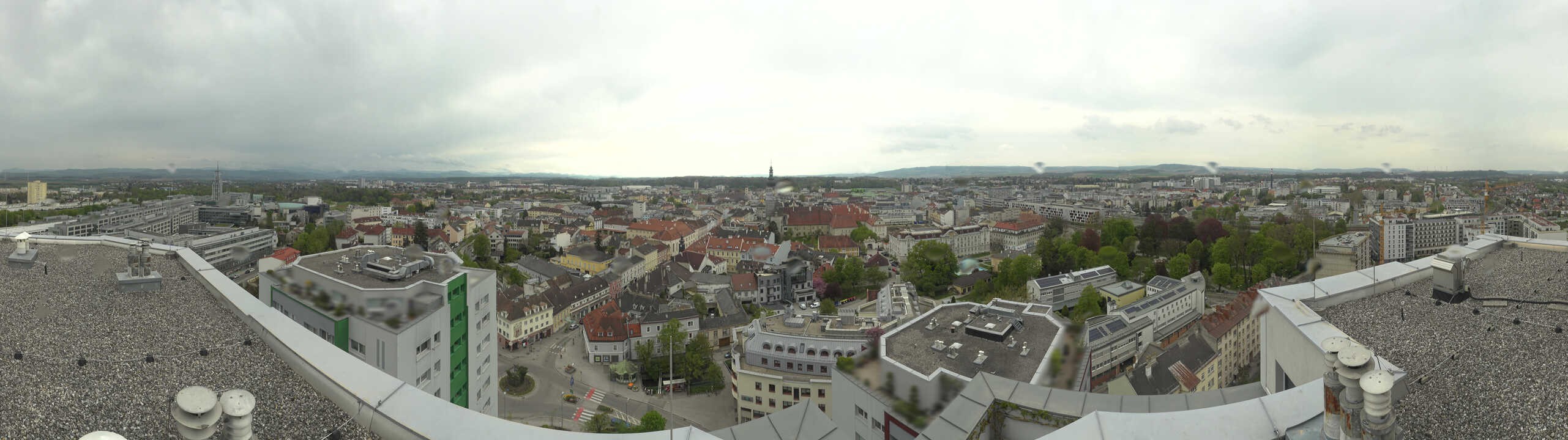 Archiv Foto Webcam St. Pölten - Blick über die Stadt