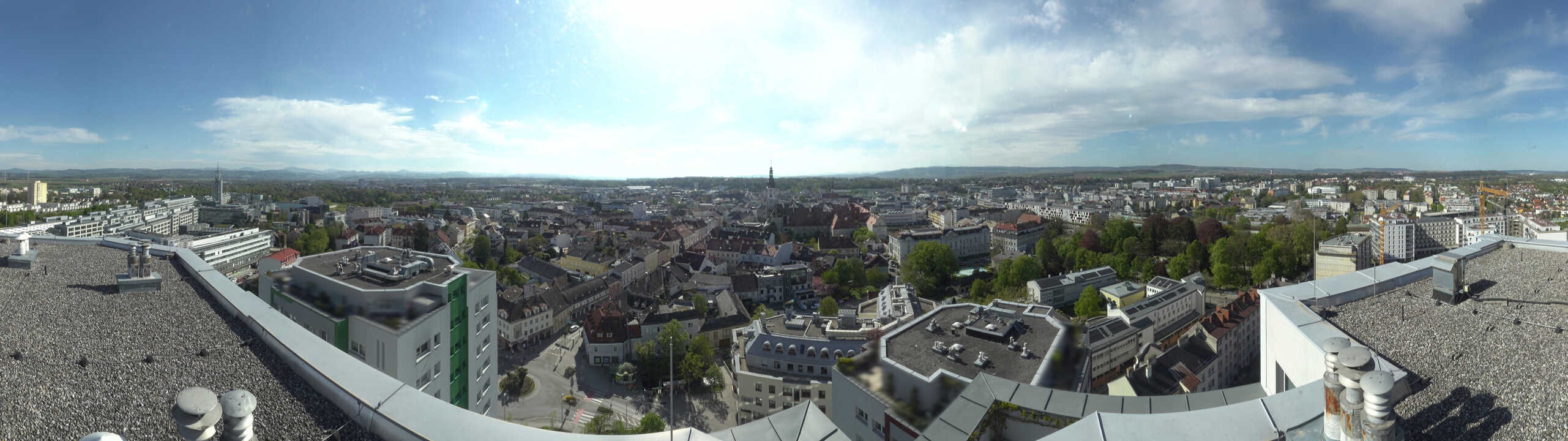 Archived image Webcam St. Pölten - View over the city