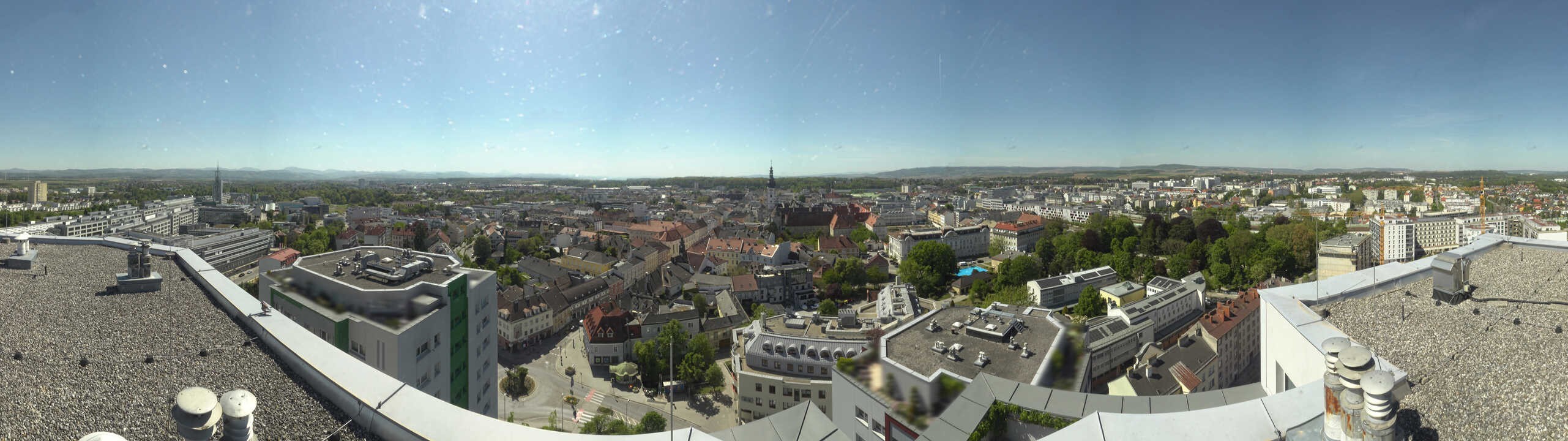 Archiv Foto Webcam St. Pölten - Blick über die Stadt