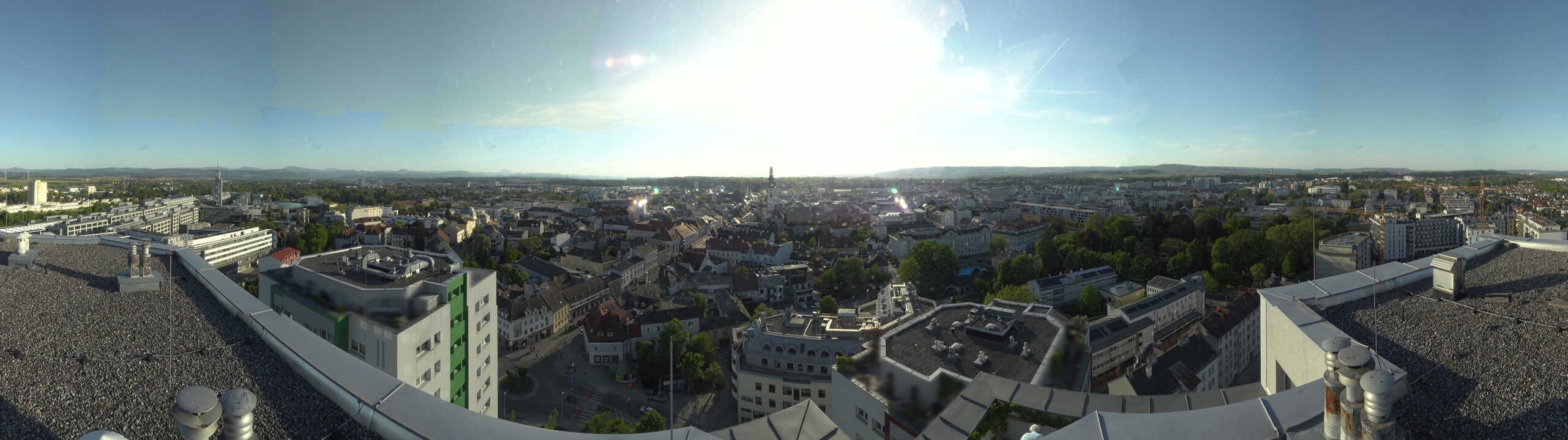Archiv Foto Webcam St. Pölten - Blick über die Stadt