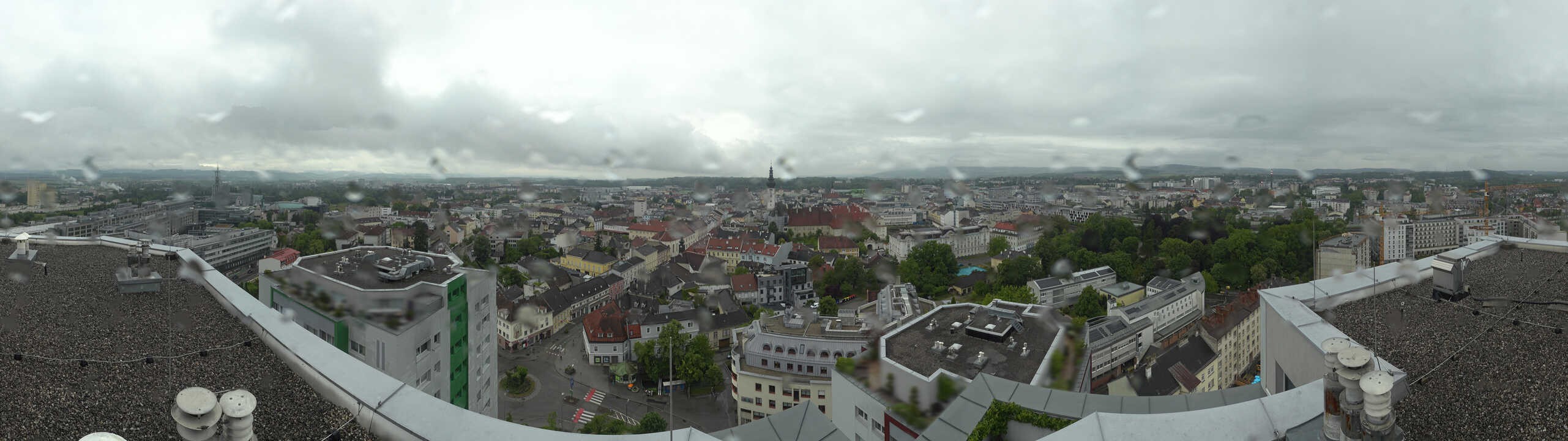 Archiv Foto Webcam St. Pölten - Blick über die Stadt
