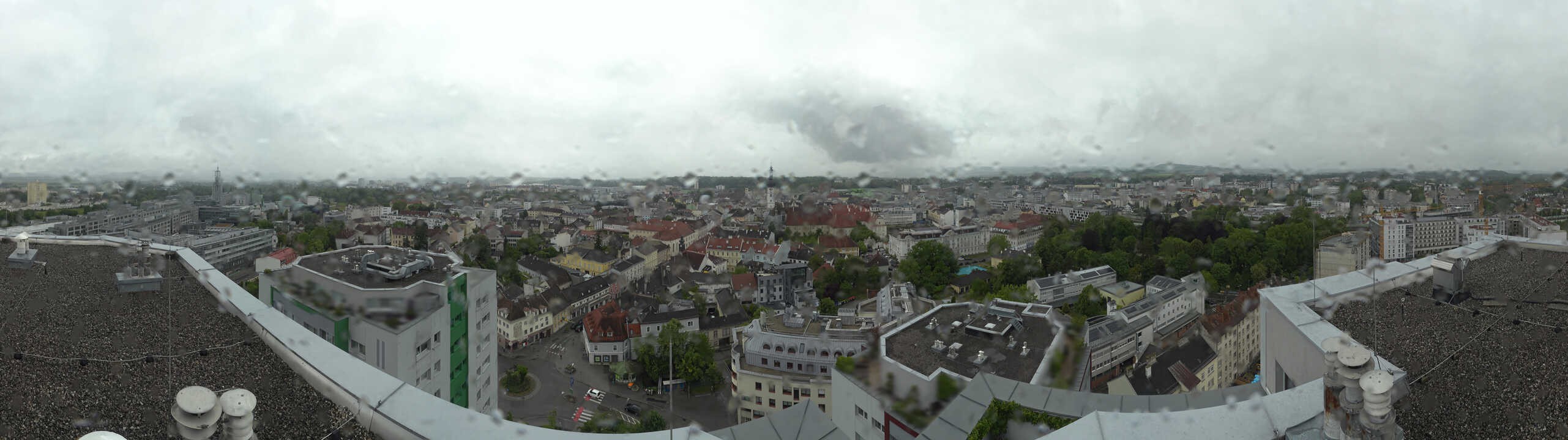 Archiv Foto Webcam St. Pölten - Blick über die Stadt